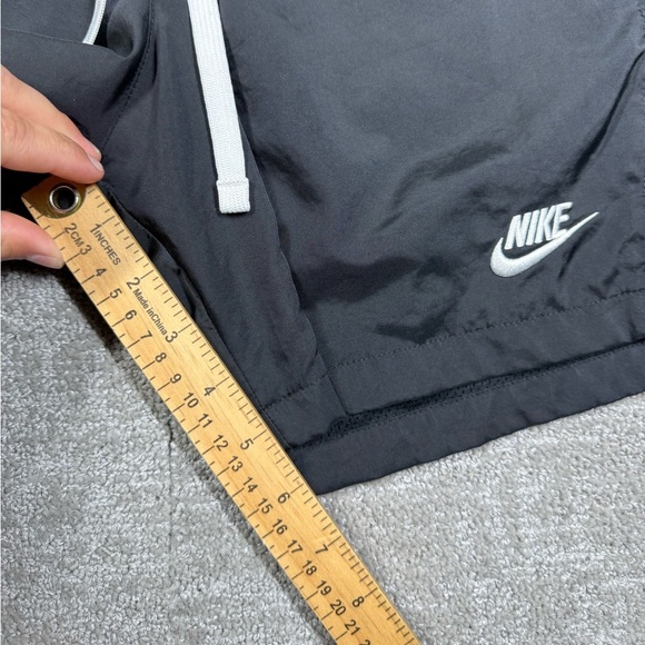 Nike Black Pull On Waist Tie Swim Truck Short Size Small - Picture 4 of 6